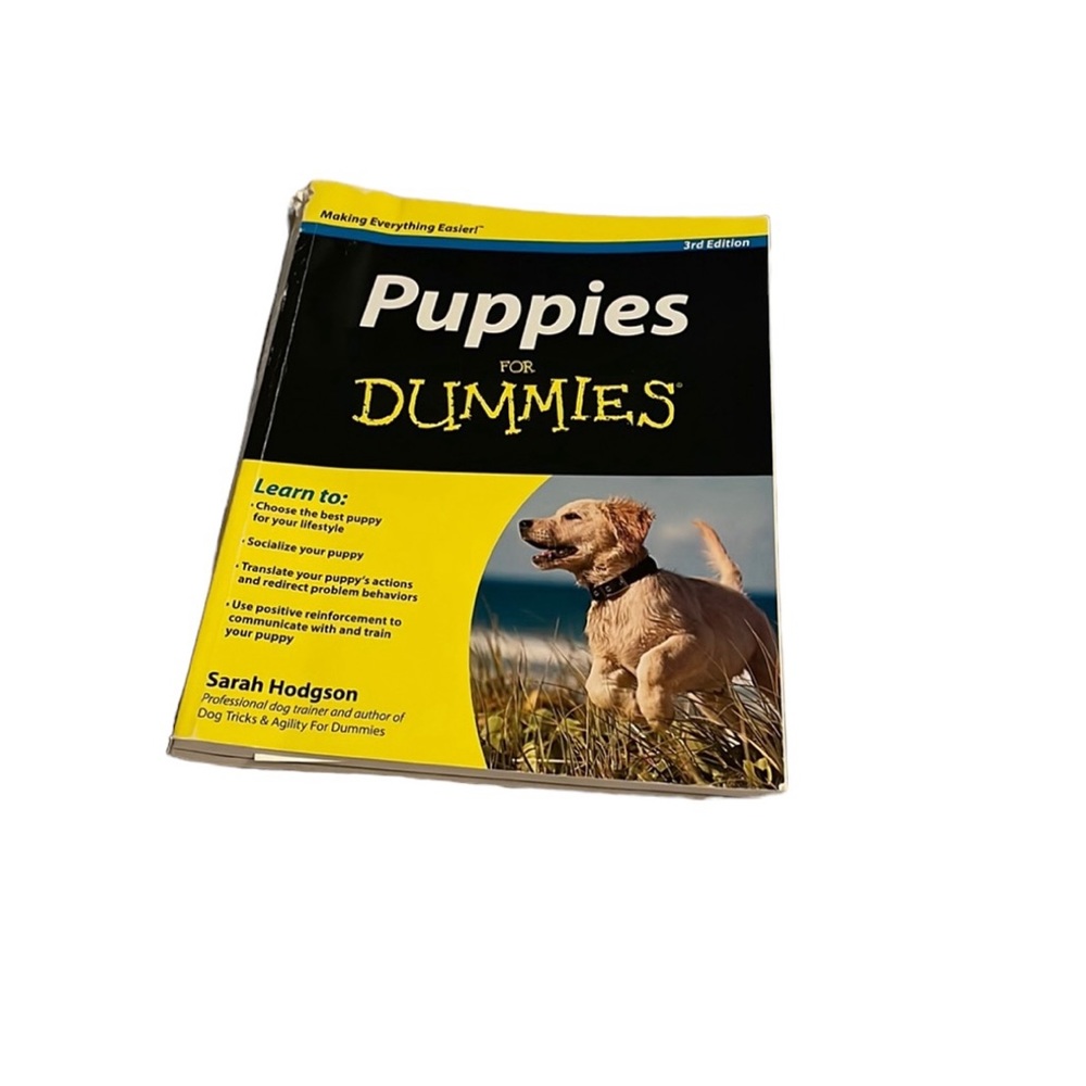 Book - Puppies for Dummies. Paperback. Used.